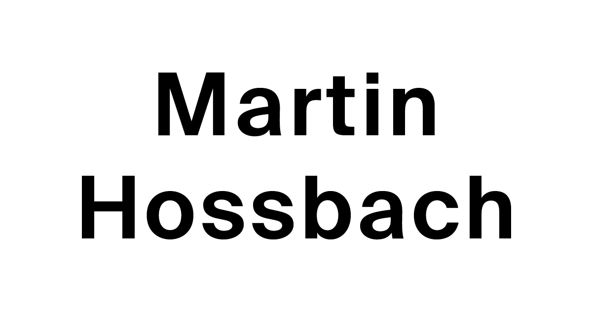 (c) Martinhossbach.com
